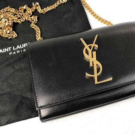 mini ysl black bag